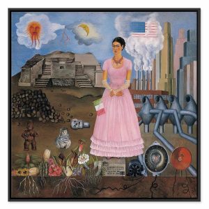Tableau - Frida Kahlo – Self-Portrait on the Borderline Between Mexico and the United States