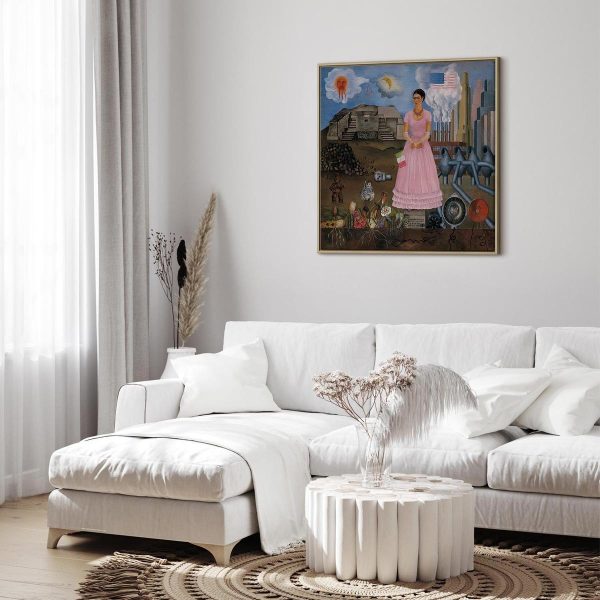 Tableau - Frida Kahlo – Self-Portrait on the Borderline Between Mexico and the United States