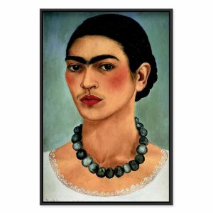 Tableau - Frida Kahlo – Self-Portrait with Beaded Necklace