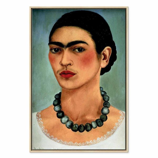 Tableau - Frida Kahlo – Self-Portrait with Beaded Necklace