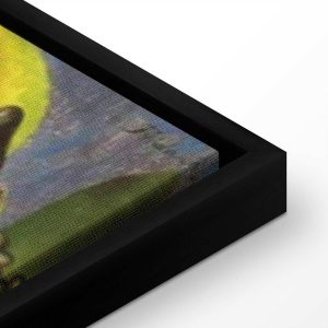 Tableau - Frida Kahlo – Self-Portrait with Bonito