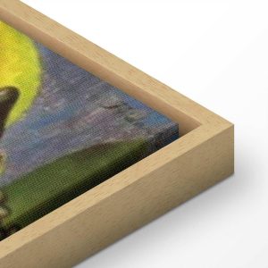 Tableau - Frida Kahlo – Self-Portrait with Bonito