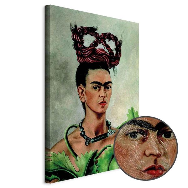 Tableau - Frida Kahlo – Self-Portrait with Braid