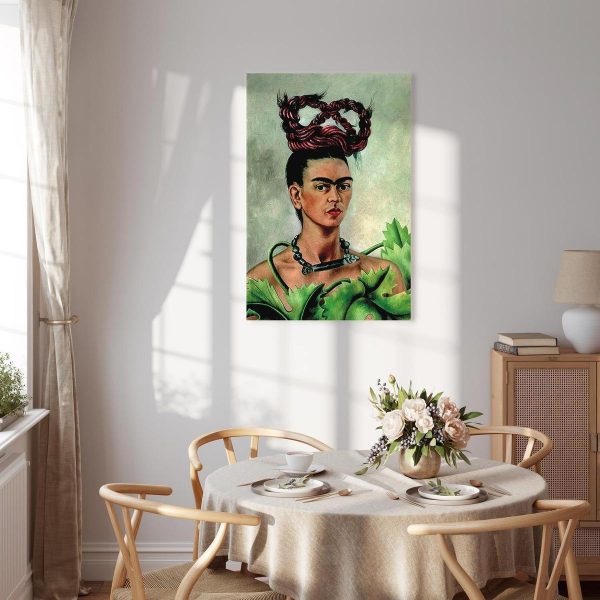 Tableau - Frida Kahlo – Self-Portrait with Braid