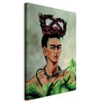 Tableau - Frida Kahlo – Self-Portrait with Braid