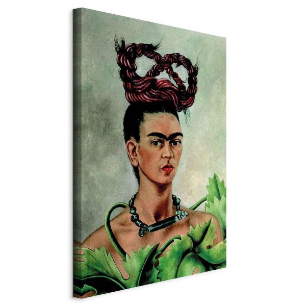 Tableau - Frida Kahlo – Self-Portrait with Braid