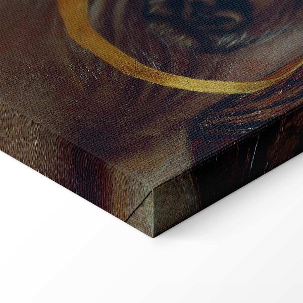 Tableau - Frida Kahlo – Self-Portrait with Changuito