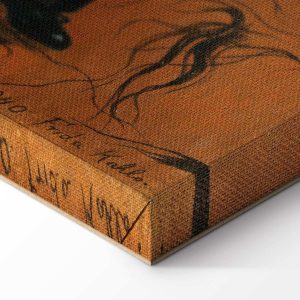 Tableau - Frida Kahlo – Self-Portrait with Cropped Hair