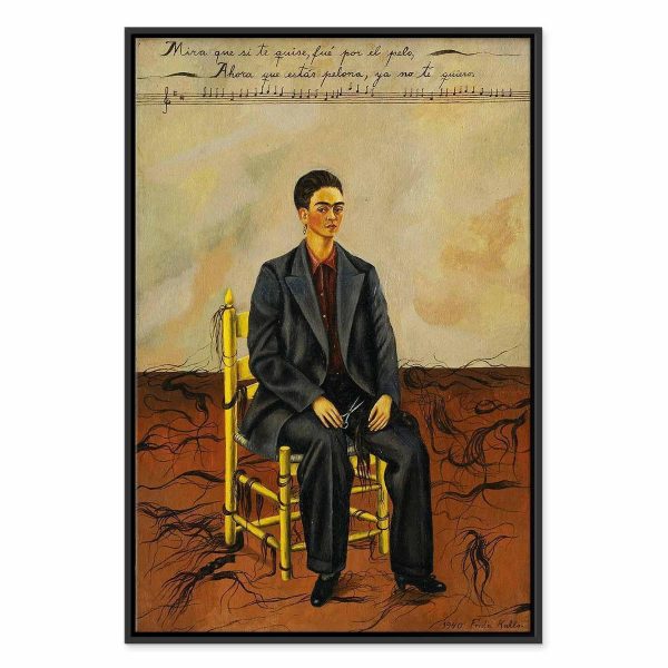 Tableau - Frida Kahlo – Self-Portrait with Cropped Hair