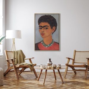 Tableau - Frida Kahlo – Self-Portrait with Curly Hair