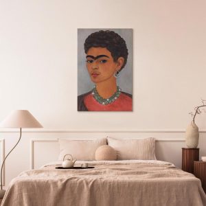 Tableau - Frida Kahlo – Self-Portrait with Curly Hair