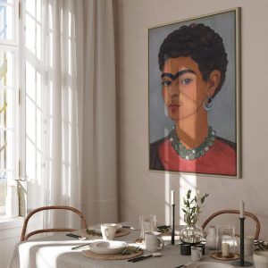 Tableau - Frida Kahlo – Self-Portrait with Curly Hair