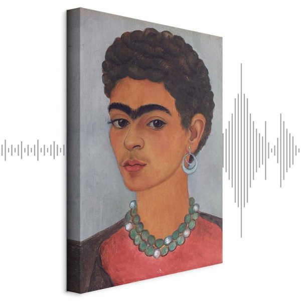 Tableau - Frida Kahlo – Self-Portrait with Curly Hair