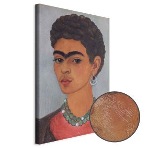Tableau - Frida Kahlo – Self-Portrait with Curly Hair
