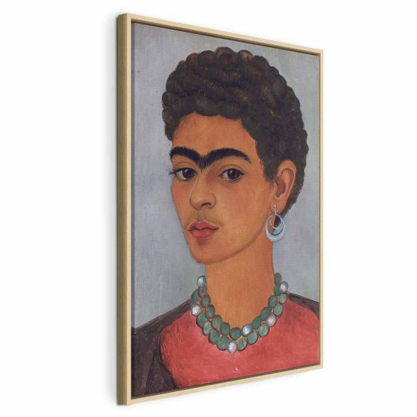 Tableau - Frida Kahlo – Self-Portrait with Curly Hair