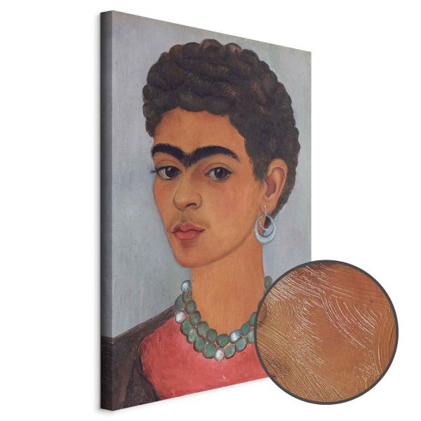 Tableau - Frida Kahlo – Self-Portrait with Curly Hair Tableau - Frida Kahlo – Self-Portrait with Curly Hair