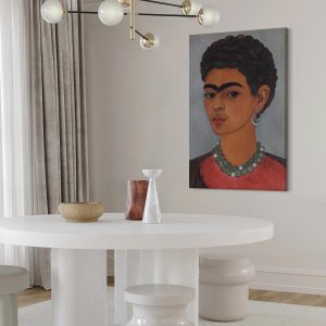 Tableau - Frida Kahlo – Self-Portrait with Curly Hair