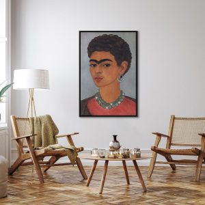Tableau - Frida Kahlo – Self-Portrait with Curly Hair