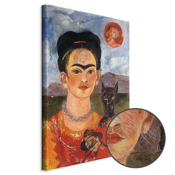 Tableau - Frida Kahlo – Self-Portrait with Diego on My Breast