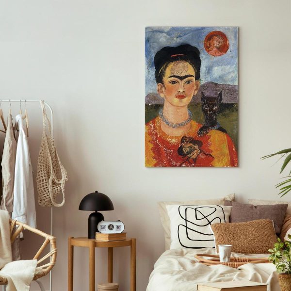 Tableau - Frida Kahlo – Self-Portrait with Diego on My Breast