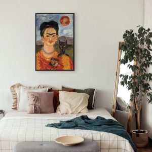 Tableau - Frida Kahlo – Self-Portrait with Diego on My Breast