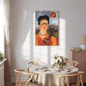 Tableau - Frida Kahlo – Self-Portrait with Diego on My Breast