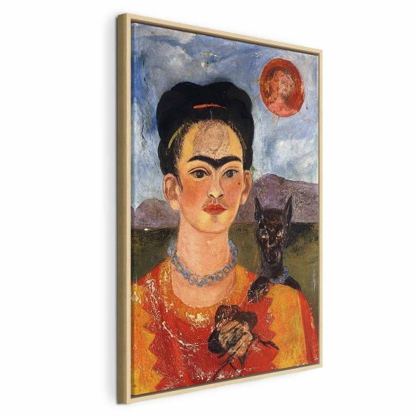 Tableau - Frida Kahlo – Self-Portrait with Diego on My Breast