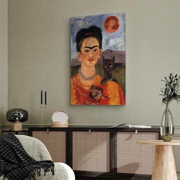Tableau - Frida Kahlo – Self-Portrait with Diego on My Breast