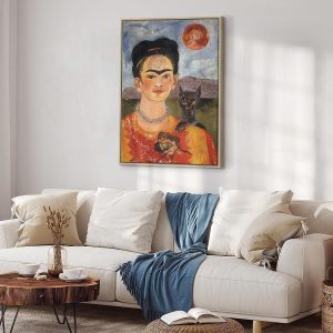 Tableau - Frida Kahlo – Self-Portrait with Diego on My Breast