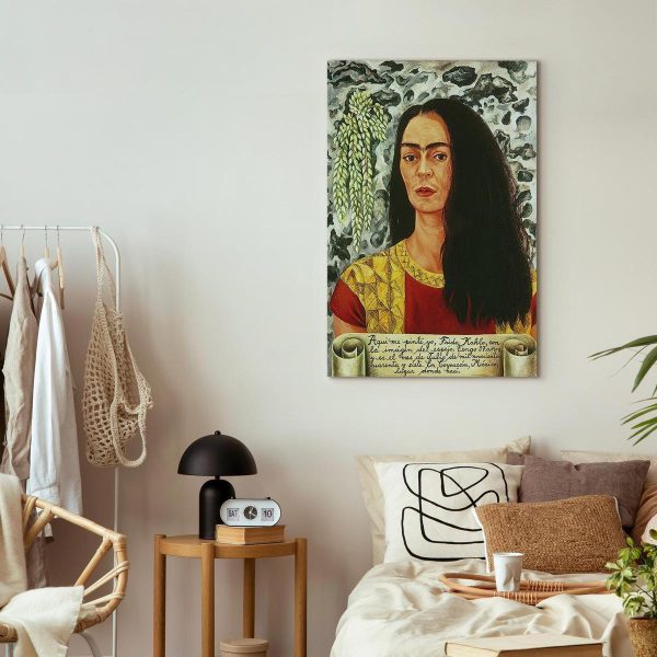 Tableau - Frida Kahlo – Self-Portrait with Loose Hair