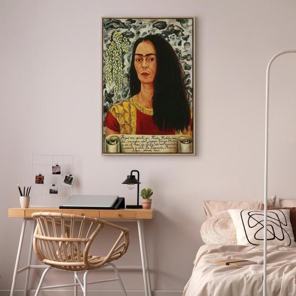 Tableau - Frida Kahlo – Self-Portrait with Loose Hair