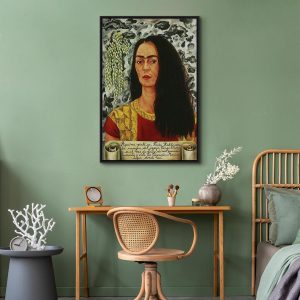 Tableau - Frida Kahlo – Self-Portrait with Loose Hair