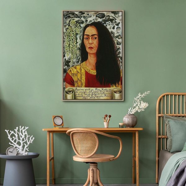 Tableau - Frida Kahlo – Self-Portrait with Loose Hair