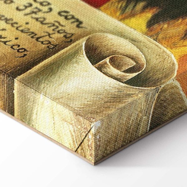 Tableau - Frida Kahlo – Self-Portrait with Loose Hair