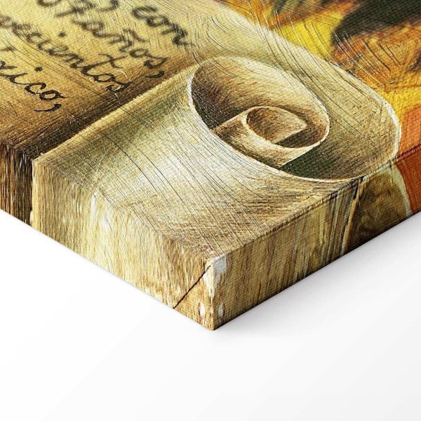 Tableau - Frida Kahlo – Self-Portrait with Loose Hair