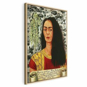 Tableau - Frida Kahlo – Self-Portrait with Loose Hair