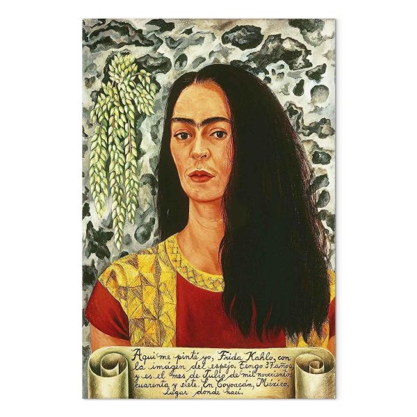 Tableau - Frida Kahlo – Self-Portrait with Loose Hair