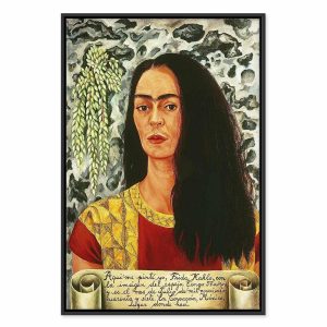 Tableau - Frida Kahlo – Self-Portrait with Loose Hair