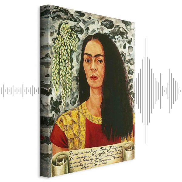 Tableau - Frida Kahlo – Self-Portrait with Loose Hair Tableau - Frida Kahlo – Self-Portrait with Loose Hair