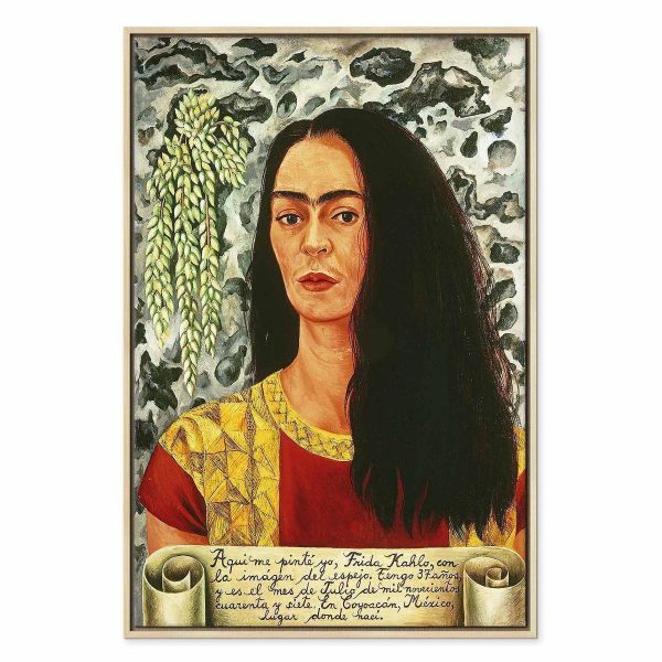 Tableau - Frida Kahlo – Self-Portrait with Loose Hair