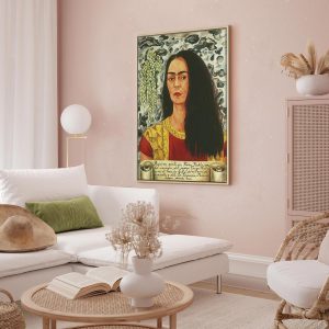 Tableau - Frida Kahlo – Self-Portrait with Loose Hair