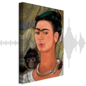 Tableau - Frida Kahlo – Self-Portrait with Monkey