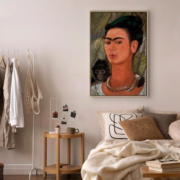 Tableau - Frida Kahlo – Self-Portrait with Monkey