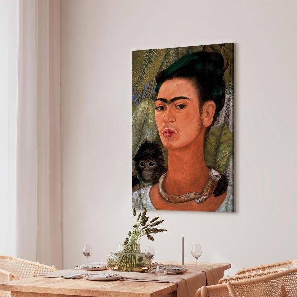Tableau - Frida Kahlo – Self-Portrait with Monkey