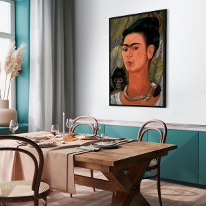 Tableau - Frida Kahlo – Self-Portrait with Monkey