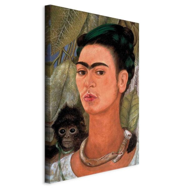 Tableau - Frida Kahlo – Self-Portrait with Monkey
