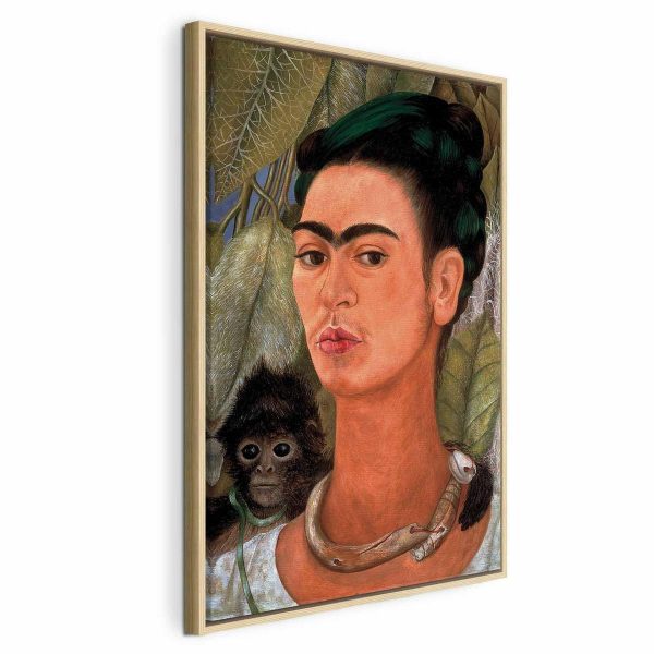 Tableau - Frida Kahlo – Self-Portrait with Monkey