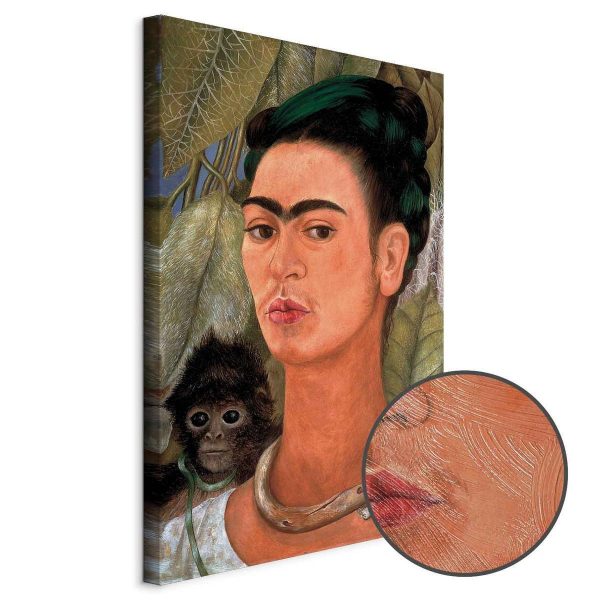 Tableau - Frida Kahlo – Self-Portrait with Monkey Tableau - Frida Kahlo – Self-Portrait with Monkey