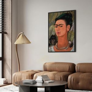 Tableau - Frida Kahlo – Self-Portrait with Monkey