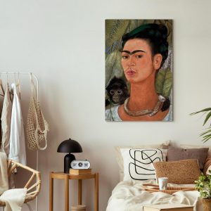 Tableau - Frida Kahlo – Self-Portrait with Monkey